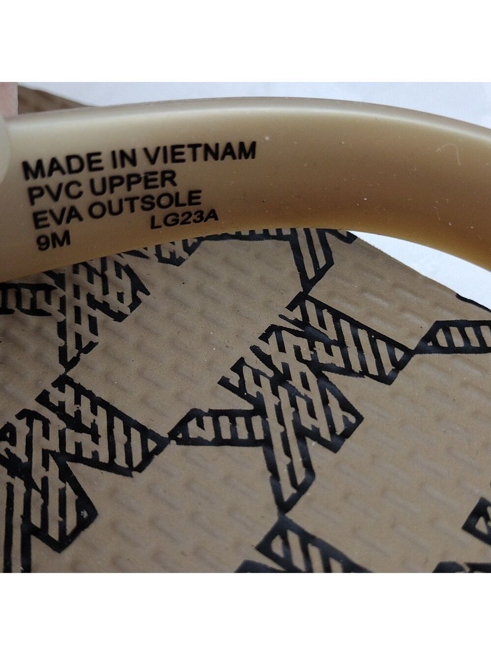 MICHAEL Michael Kors Brown Gold PVC Upper Thong Slip On Flip Flop Shoe - Picture 11 of 15